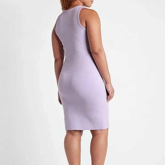 NWT EXPRESS Lilac Sweater Dress - US Medium - Picture 4 of 4